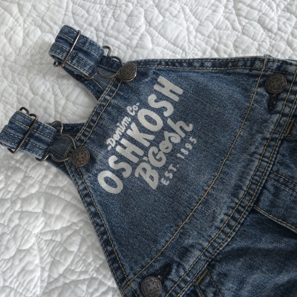 OshKosh Denim Overalls Unisex - Picture 2 of 6